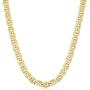 Kooljewelry Mens 14k Yellow Gold Filled Heavyweight 7.8 mm Mariner Link Chain Necklace