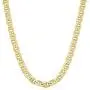 Kooljewelry Mens 14k Yellow Gold Filled Heavyweight 7.8 mm Mariner Link Chain Necklace Kooljewelry Mens 14k Yellow Gold Filled Heavyweight 7.8 mm Mariner Link Chain Necklace