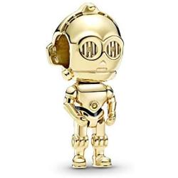 PANDORA Star Wars, C-3PO, Black Enamel Charm
