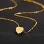 QeenseKc Dainty Heart Name Engraved Necklace Personlized 18K Gold Plated Initial Pendant Jewelry for Women Girls QeenseKc Dainty Heart Name Engraved Necklace Personlized 18K Gold Plated Initial Pendant Jewelry for Women Girls