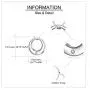HUKKUN Sterling Silver Urn Necklace for Ashes Infinity/Cross/Circle of Life Cremation Jewelry for Ashes Keepsake Memorial Jewelry for Women Men