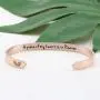 Joycuff Bracelets for Girls Inspirational Stainless Steel Cuff Bagnle Jewelry Rose Gold Christmas Birthday Gift for Her Joycuff Bracelets for Girls Inspirational Stainless Steel Cuff Bagnle Jewelry Rose Gold Christmas Birthday Gift for Her