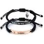 Personalized Magnetic Attract Couples Bracelets King and Queen Crown Matching Bracelet Custom Friendship Bracelets for Boyfriend and Girlfriend, Him and Her 2 PCS Personalized Magnetic Attract Couples Bracelets King and Queen Crown Matching Bracelet Custom Friendship Bracelets for Boyfriend and Girlfriend, Him and Her 2 PCS