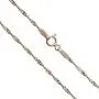 Honolulu Jewelry Company 14K Solid Rose Gold Singapore Twisted Curb Chain 16'' 18'' 20'' Necklace Honolulu Jewelry Company 14K Solid Rose Gold Singapore Twisted Curb Chain 16'' 18'' 20'' Necklace