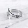 liforlove Graduation Gift Her 2021 Inspirational Ring Stainless Steel Ring Adjustable Motivational Statement Ring Gaduation Ring for Graduates Girls Boys Best Friend