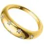18k Gold Plated Chunky Dome Ring Croissant Braided Cubic Zirconia Inlayed Star Ring Signet Thick Band for Women Size 5 to 10 18k Gold Plated Chunky Dome Ring Croissant Braided Cubic Zirconia Inlayed Star Ring Signet Thick Band for Women Size 5 to 10