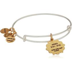 Alex and Ani Two-Tone Zodiac Bangle