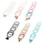 Thunaraz 4-6Pcs Multi Layered Beaded Bracelets for Women Stackable Bracelet Sets Bohemian Tassel Charm Bangle Coin Pendant Christmas Valentine Colorful Women Jewelry Set