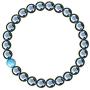 Believe London Hematite Magnetic Therapy Bracelet with Jewelry Bag & Meaning Card | Strong Elastic | Precious Natural Stones Healing