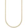 18K Yellow Gold 3.5MM, 5MM, or 6.5MM Cuban Curb Link Chain Necklaces or Bracelets- Made in Italy-18 Karat