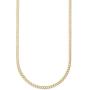 14K Gold 2.5MM, 4MM, 5MM, 6.5MM, 7.5MM, 9MM Cuban/Curb Chain Necklace and Bracelet - Made In Italy - Yellow, White, Rose