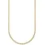 18K Yellow Gold 3.5MM, 5MM, or 6.5MM Cuban Curb Link Chain Necklaces or Bracelets- Made in Italy-18 Karat