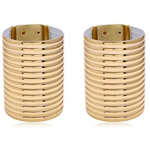 2 Pcs/Set African Gold Snap Bangle Bracelets Punk Gothic Metal Buckle Wide Leather African Ethnic Jewelry Statement Cuff for Women 2 Pcs/Set African Gold Snap Bangle Bracelets Punk Gothic Metal Buckle Wide Leather African Ethnic Jewelry Statement Cuff for Women