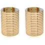 2 Pcs/Set African Gold Snap Bangle Bracelets Punk Gothic Metal Buckle Wide Leather African Ethnic Jewelry Statement Cuff for Women 2 Pcs/Set African Gold Snap Bangle Bracelets Punk Gothic Metal Buckle Wide Leather African Ethnic Jewelry Statement Cuff for Women