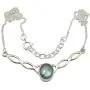 SilverStarJewel Natural Cab Labradorite Necklace 18.3'' 925 Pure Silver New Gemstone SilverStarJewel Natural Cab Labradorite Necklace 18.3'' 925 Pure Silver New Gemstone