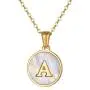 MissNity 18K Gold Plated Initial Letter Necklace in Stainless Steel for Women, Dainty 26 Alphabet A to Z Pendant Necklaces for Teen Girls Gifts, 18'' + 1.2'' Extender MissNity 18K Gold Plated Initial Letter Necklace in Stainless Steel for Women, Dainty 26 Alphabet A to Z Pendant Necklaces for Teen Girls Gifts, 18'' + 1.2'' Extender