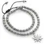 Friendship Bracelet - Double Wrap Around Beaded Bracelet with Inspirationally Engraved North Star Charm - Christmas, Birthday or Special Graduation Gifts for Girls, BFFs and Women Friendship Bracelet - Double Wrap Around Beaded Bracelet with Inspirationally Engraved North Star Charm - Christmas, Birthday or Special Graduation Gifts for Girls, BFFs and Women