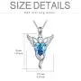 AOBOCO Guardian Angel Wings Sterling Silver Angel Wings with Blue Heart Embellished with Crystals from Swarovski Birthday Christmas Jewelry Gifts Ideas AOBOCO Guardian Angel Wings Sterling Silver Angel Wings with Blue Heart Embellished with Crystals from Swarovski Birthday Christmas Jewelry Gifts Ideas