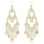 Waterfall Design Multi Layered & Tiered Chandelier Dangle Drop Statement Earrings Waterfall Design Multi Layered & Tiered Chandelier Dangle Drop Statement Earrings