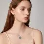 AOBOCO Flower Urn Necklace for Ashes Sterling Silver Memorial Keepsake Cremation Jewelry with Filling Tool AOBOCO Flower Urn Necklace for Ashes Sterling Silver Memorial Keepsake Cremation Jewelry with Filling Tool