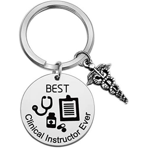 TOGON Nurses Prayer Keychain RN Nurse Graduation Gift Medical Jewelry Nursing Appreciation Gift for Her Nursing Doctor Keychain