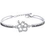 BAUNA Ohana Bracelet Family Member Gift Ohana Forever For Always Hibiscus Flower Charm Hawaiian Jewelry for Best Friend BBF