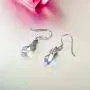 Leverback Earrings Sterling Silver Butterfly Cross Angel Wings Dangle Drop Earrings, Crystals from Austria, Valentine Christmas Anniversary Jewelry Gifts for Women Girls Leverback Earrings Sterling Silver Butterfly Cross Angel Wings Dangle Drop Earrings, Crystals from Austria, Valentine Christmas Anniversary Jewelry Gifts for Women Girls