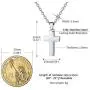 PROSTEEL Cross Necklace for Men Women, 316L Stainless Steel,Gold/Silver/Black/Rose Gold/Blue Tone, Hypoallergenic, Two Sizes, Come Gift Box PROSTEEL Cross Necklace for Men Women, 316L Stainless Steel,Gold/Silver/Black/Rose Gold/Blue Tone, Hypoallergenic, Two Sizes, Come Gift Box