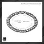 Amberta Plated on 925 Sterling Silver Bracelet - Various Styles - 8 mm Thick - Flat Cuban Curb Chain for Men - Length 8 Inch Amberta Plated on 925 Sterling Silver Bracelet - Various Styles - 8 mm Thick - Flat Cuban Curb Chain for Men - Length 8 Inch