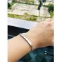 Inspirational Link Bracelet Motivational Mantra Stainless Steel Engraved Quote Jewelry Gift for Women Men Girls