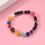 Menglina Women Stone Bead Charm Bracelet Universe Galaxy the Eight Planets Nine Planets in the Solar System Guardian Star Bracelets