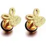 Stainless Steel Cute Rabbit Earrings Piercing Jewelry Screw Back Bunny Stud Earrings for Women Girls Stainless Steel Cute Rabbit Earrings Piercing Jewelry Screw Back Bunny Stud Earrings for Women Girls