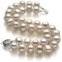 Leonora White 8-9mm Double Strand A Quality Freshwater 925 Sterling Silver Cultured Pearl Bracelet Leonora White 8-9mm Double Strand A Quality Freshwater 925 Sterling Silver Cultured Pearl Bracelet