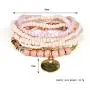 MengPa Beaded Bracelets for Women Girls Bohemian Stackable layering Strand Statement Jewelry