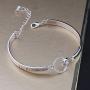 BEKECH The Best Moms Get Promoted to Grandma Interlocking Circles Bracelet Gift for Grandmother Nana Yaya Grammy Nonna