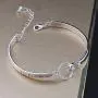 BEKECH The Best Moms Get Promoted to Grandma Interlocking Circles Bracelet Gift for Grandmother Nana Yaya Grammy Nonna BEKECH The Best Moms Get Promoted to Grandma Interlocking Circles Bracelet Gift for Grandmother Nana Yaya Grammy Nonna