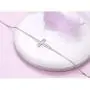 Ladytree S925 Sterling Silver Jewelry Hollow Sideways Cross Choker Necklace 14 inches to 18 inches (Silver) Ladytree S925 Sterling Silver Jewelry Hollow Sideways Cross Choker Necklace 14 inches to 18 inches (Silver)