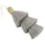 Bohemian Multi Tassel Statement Earrings - Lightweight Silky Tiered Layer Thread Fringe, Chandelier Duster Dangles Plaid, Snake Print Leather Bohemian Multi Tassel Statement Earrings - Lightweight Silky Tiered Layer Thread Fringe, Chandelier Duster Dangles Plaid, Snake Print Leather