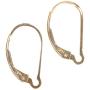 14K Gold Leverbacks (Yellow Interchangeable) 14K Gold Leverbacks (Yellow Interchangeable)