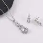 Miss Rabbit Crystal Jewelry Set for Women Necklace and Earrings with Elegant Box, Wedding Jewelry Set, Shinny White Gold Plated Jewelry Sets Miss Rabbit Crystal Jewelry Set for Women Necklace and Earrings with Elegant Box, Wedding Jewelry Set, Shinny White Gold Plated Jewelry Sets