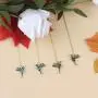 Jakayla 2PC Womens Hummingbird Earrings Stud Threader Long Drop Tassel Crystal Dangle for Girls Jakayla 2PC Womens Hummingbird Earrings Stud Threader Long Drop Tassel Crystal Dangle for Girls