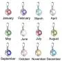 Dletay Cremation Urn Necklace with 12 Birthstones Heart Memorial Keepsakes Pendant Ashes Jewelry Dletay Cremation Urn Necklace with 12 Birthstones Heart Memorial Keepsakes Pendant Ashes Jewelry