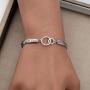 Zuo Bao Matthew 19:26 with God All Things are Possible Bracelet Faith Gift Christian Gifts Religious Jewelry