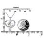 Sloth Gift 925 Sterling Silver Slow Down Cute Sloth Pendant Necklace for Women Girls Sloth Lover