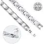 Feraco Magnetic Bracelet for Women Arthritis Pain Relief Sleek Stainless Steel 3500 Gauss Strong Magnet Therapy Bracelets Feraco Magnetic Bracelet for Women Arthritis Pain Relief Sleek Stainless Steel 3500 Gauss Strong Magnet Therapy Bracelets