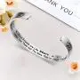NEWNOVE Good Friends are Like Stars - Funny Best Friend Birthday Gifts - Friendship Present Idea for Women, Sister, Coworker, BFF, Female, Her - Stainless Steel Cuff Bracelet