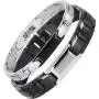 Smarter LifeStyle Elegant Couples His and Hers Distance Bracelets, Surgical Grade Steel