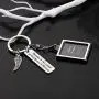 Gzrlyf Horse Memorial Keychain Picture Frame Keychain Horse Sympathy Gifts Thunder is The Sound of Hoofbeats in Heaven
