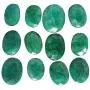 gemhub Approx 60 Ct / 12 Pcs Natural Oval Cut Colombian Loose Green Emerald Gemstones Lot gemhub Approx 60 Ct / 12 Pcs Natural Oval Cut Colombian Loose Green Emerald Gemstones Lot