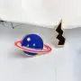 Saturn Planet Lightning Brooch Pin Long Chain Tassel Black Bolt Cartoon Dripping Oil Enamel Lapel Pin for Women Girls Saturn Planet Lightning Brooch Pin Long Chain Tassel Black Bolt Cartoon Dripping Oil Enamel Lapel Pin for Women Girls